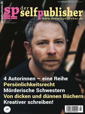 cover image of der selfpublisher 31, 3-2023, Heft 31, September 2023